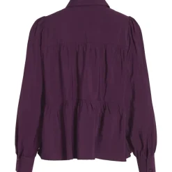 VILA dame skjorte VIKATRIA - Winter Bloom Discount