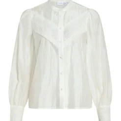 VILA dame skjorte VIMIKKA - Cloud Dancer Best