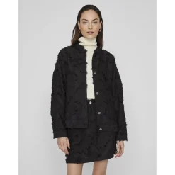 VILA dame skjorte VISEIA - Black Sale