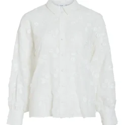 VILA dame skjorte VISIMONE - Snow white Discount