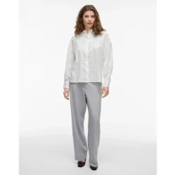 VILA dame skjorte VISIMONE - Snow white Discount