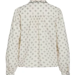 VILA dame skjorte VISTEFFIE - Birch Hot