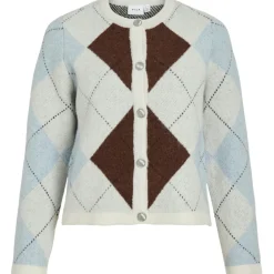 VILA dame strik cardigan VIKAYLA - Birch Hot