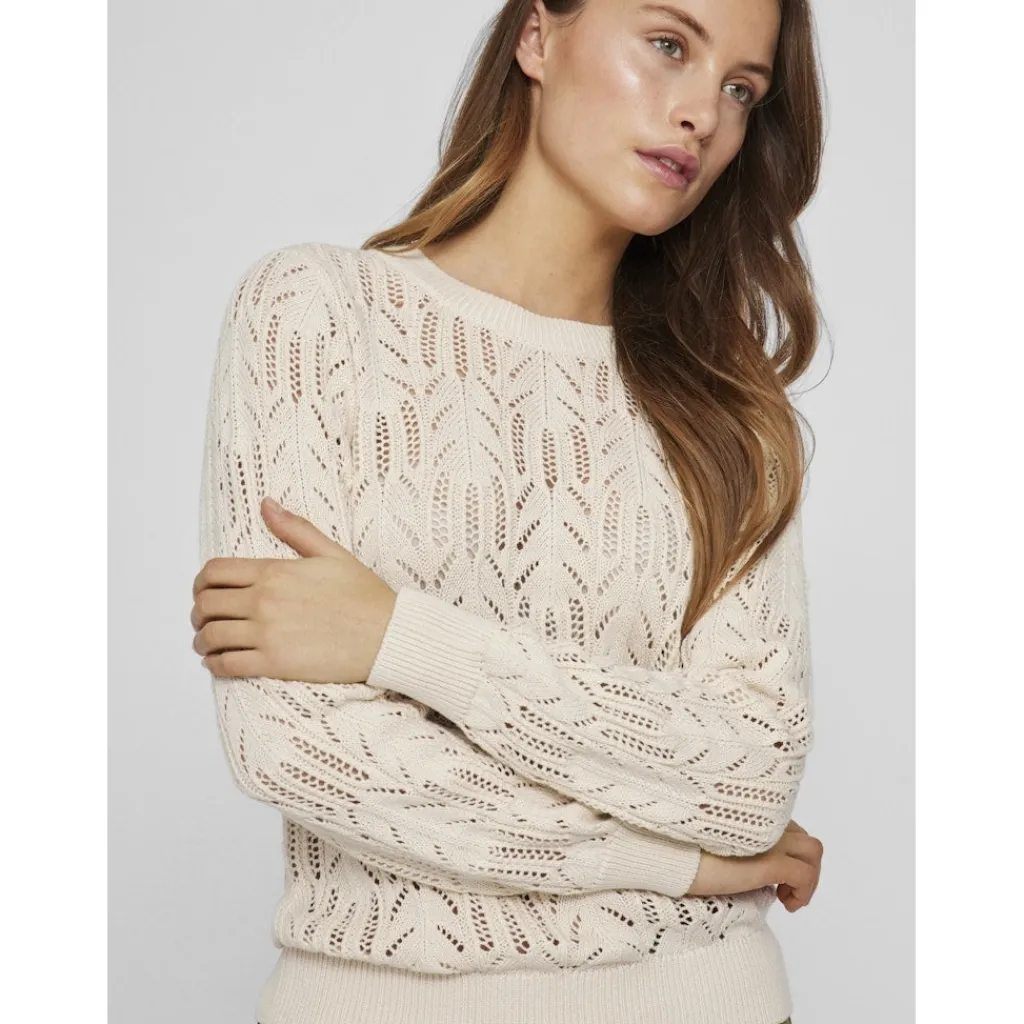 VILA dame strik VICOTTI - Birch Discount