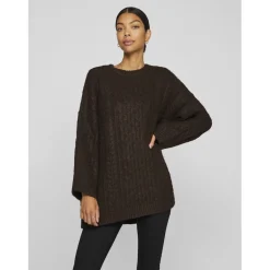 VILA dame strik VIKAIA - Coffee Bean Best