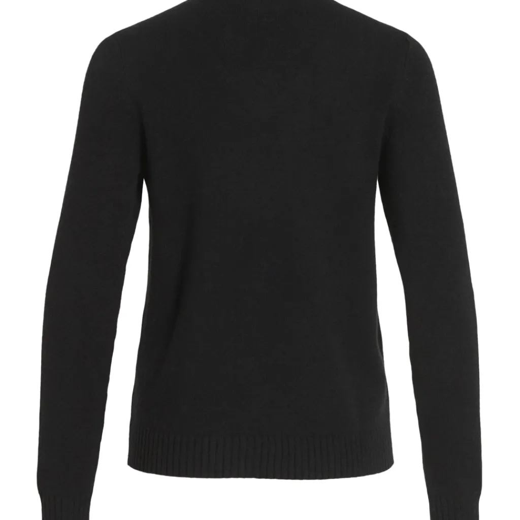 VILA dame strik VIRIL - Black Sale