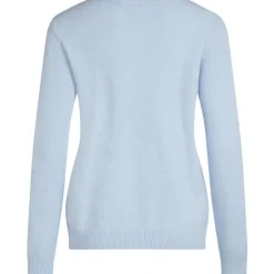 VILA dame strik VIRIL - Kentucky Blue MELANGE Clearance