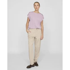 VILA dame top VIELLETTE - Winsome Orchid New