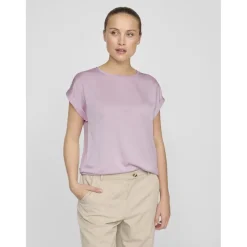 VILA dame top VIELLETTE - Winsome Orchid New