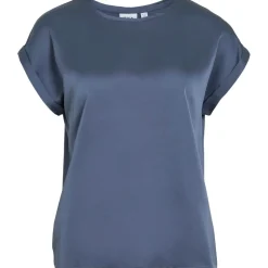 VILA dame top VIELLETTE - Vintage Indigo New