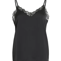VILA Dame Top VIEnna - Black Beauty Online