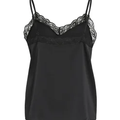 VILA Dame Top VIEnna - Black Beauty Online