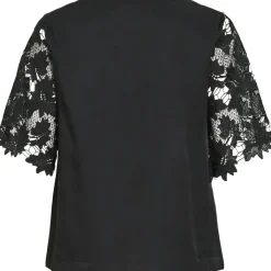 VILA dame top VISASSY - Black Beauty