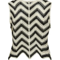 VILA dame top VISERILDA - Birch BLACK Online