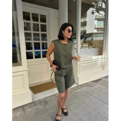 VILA DAME VEST VICULDA - Deep Depths Sale